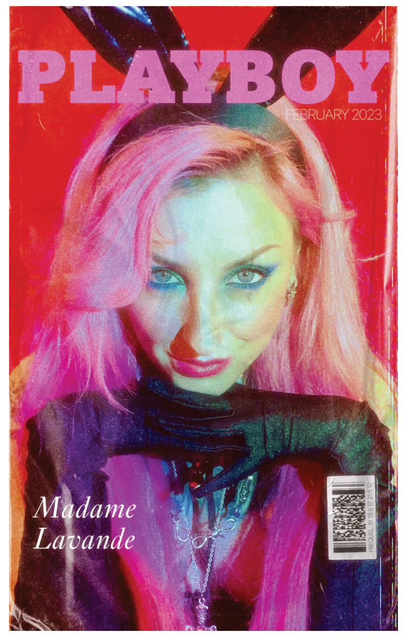 T-shirt "Playboy" Madame Lavande