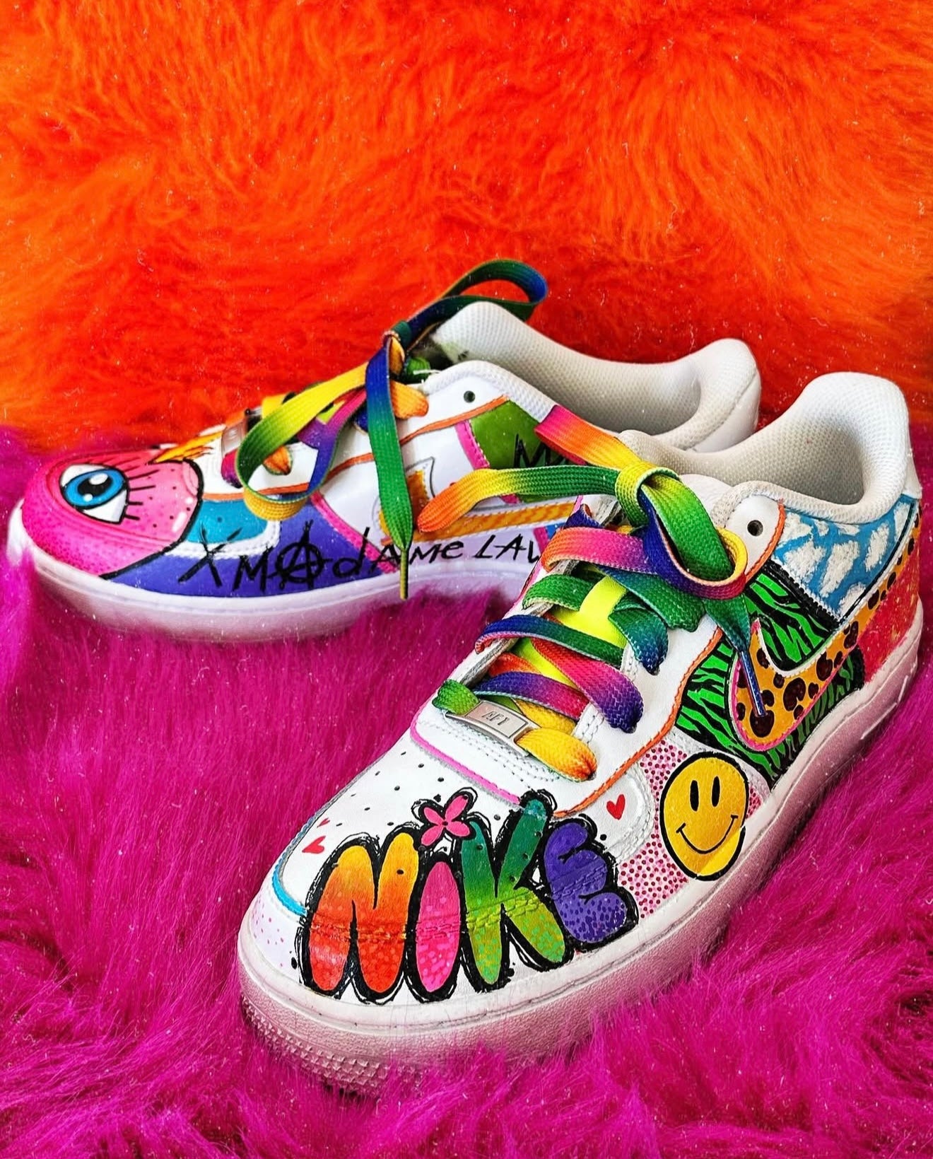 Custom Nike X Madame Lavande