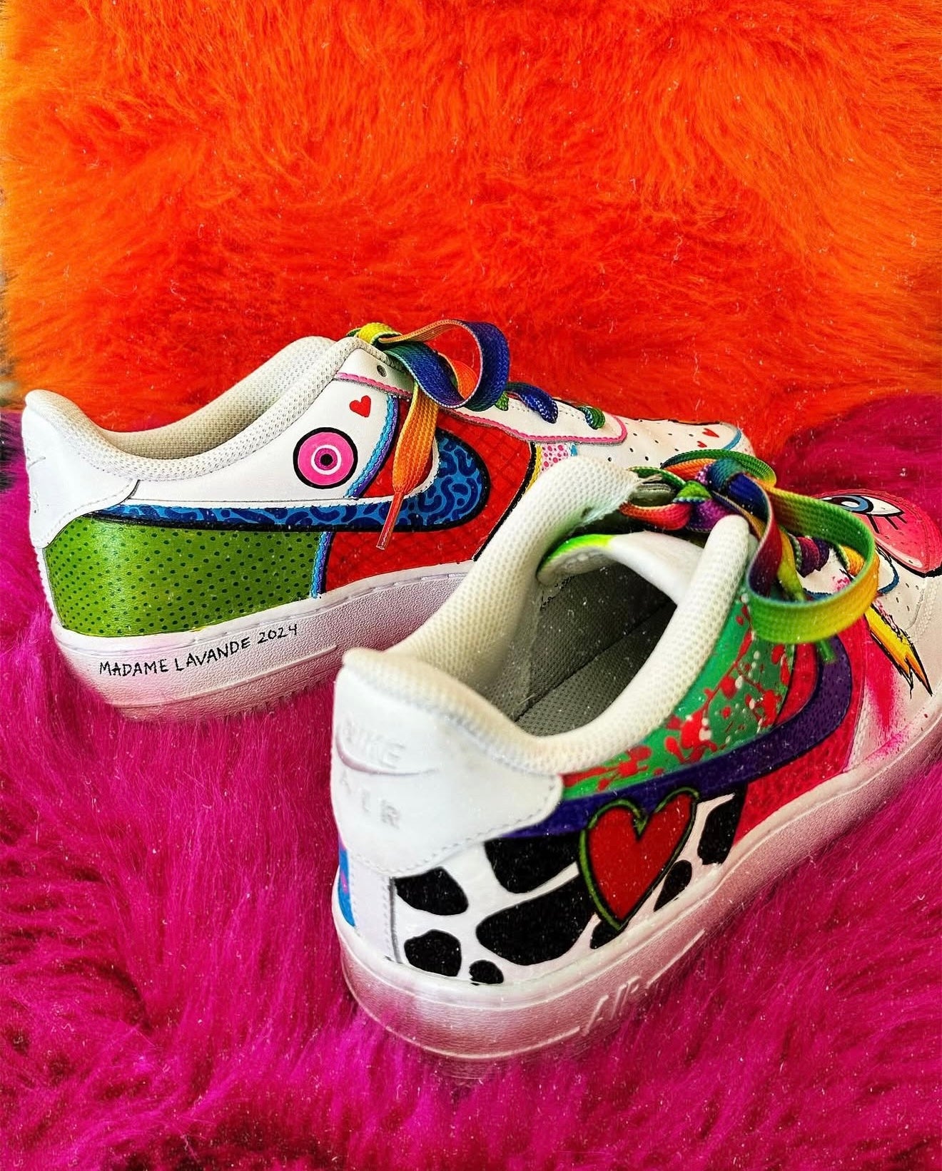 Custom Nike X Madame Lavande